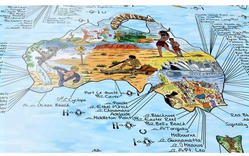 Surftrip rewritable map