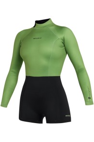 Mystic-Lunar Longarm Shorty 2/2 Backzip Women 2024 Wetsuit