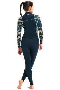 Roxy-Swell Natural 4/3 Frontzip Dames 2025 Wetsuit